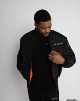 Black Bomber Jacket