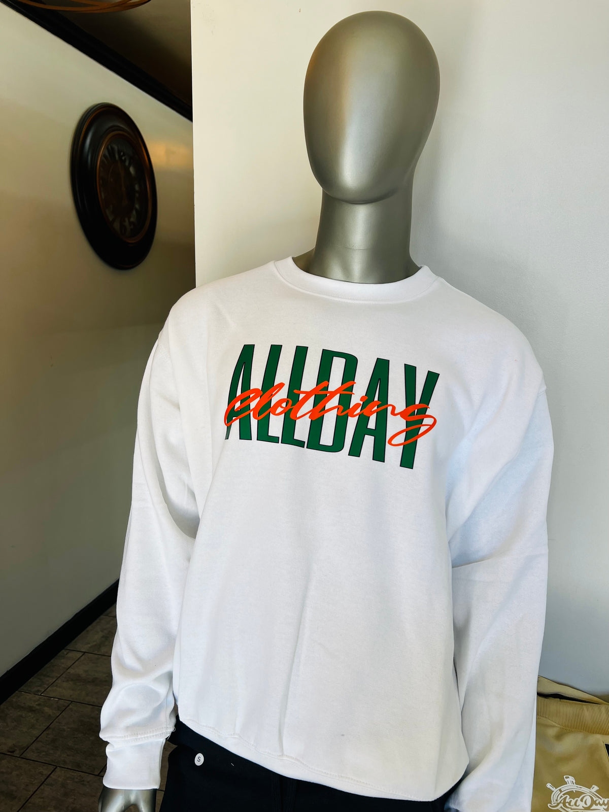 White ADC Crewneck