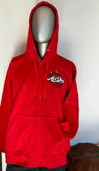 Bull Red All Day Zip up hoodie
