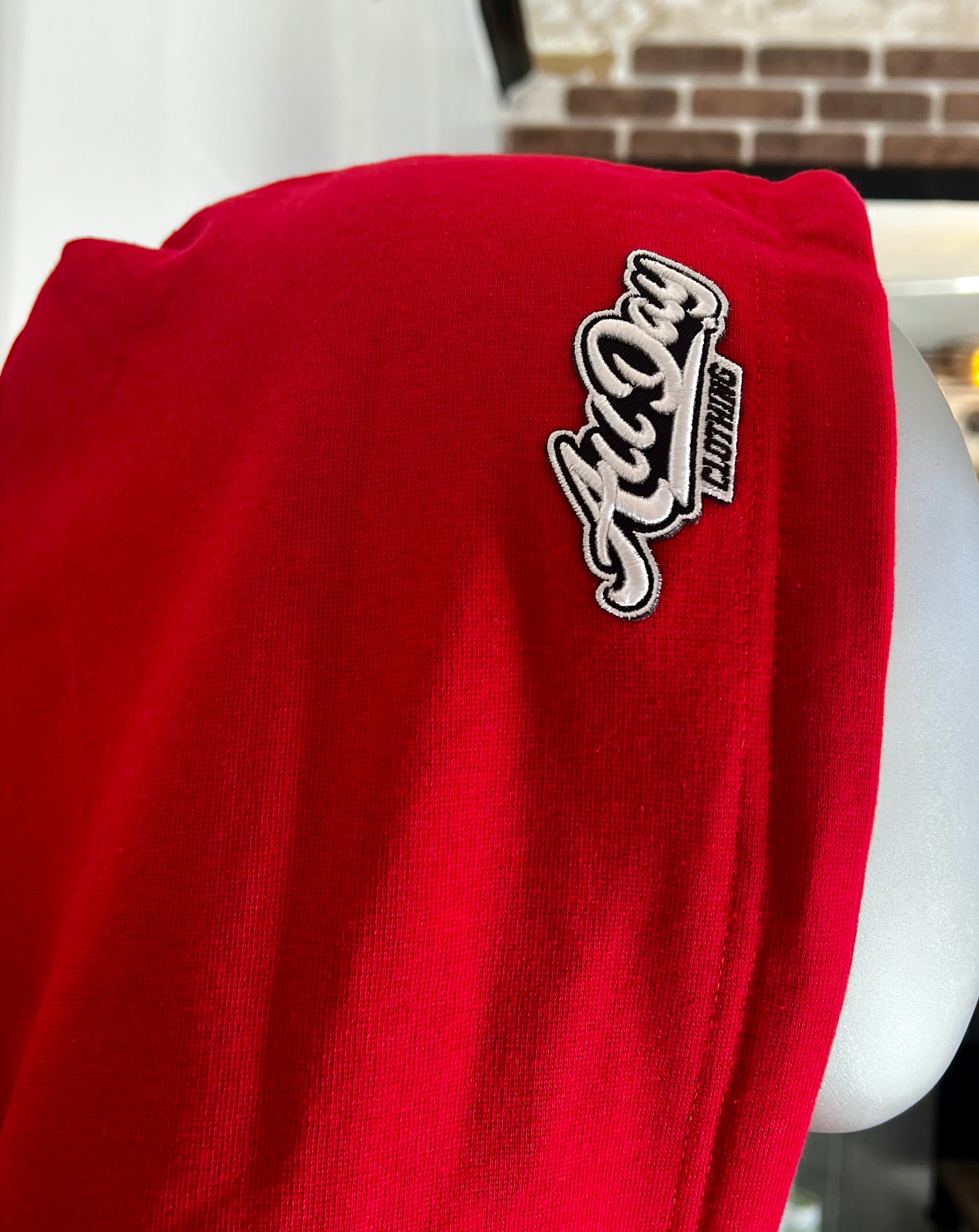 Bull Red All Day Zip up hoodie