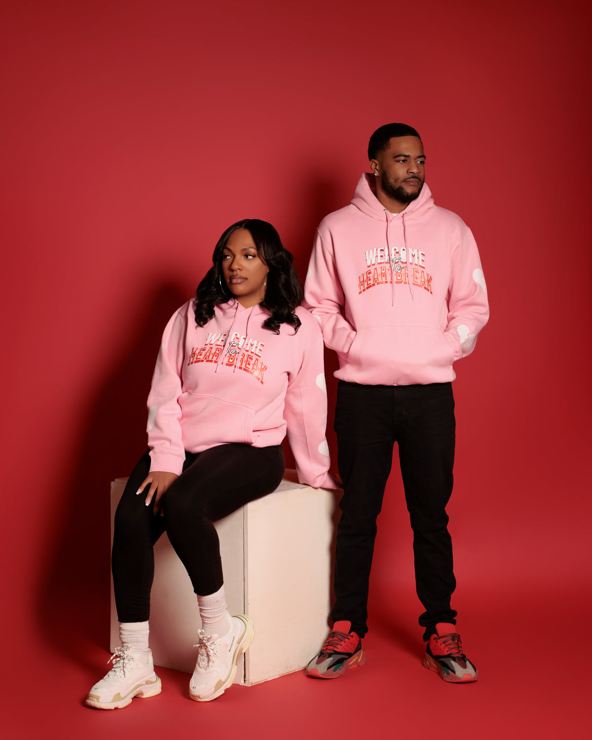 Welcome To Heartbreak Hoodies (Valentine's Day)