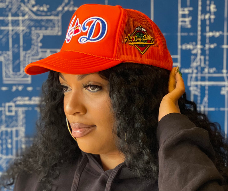 Orange Trucker Hat