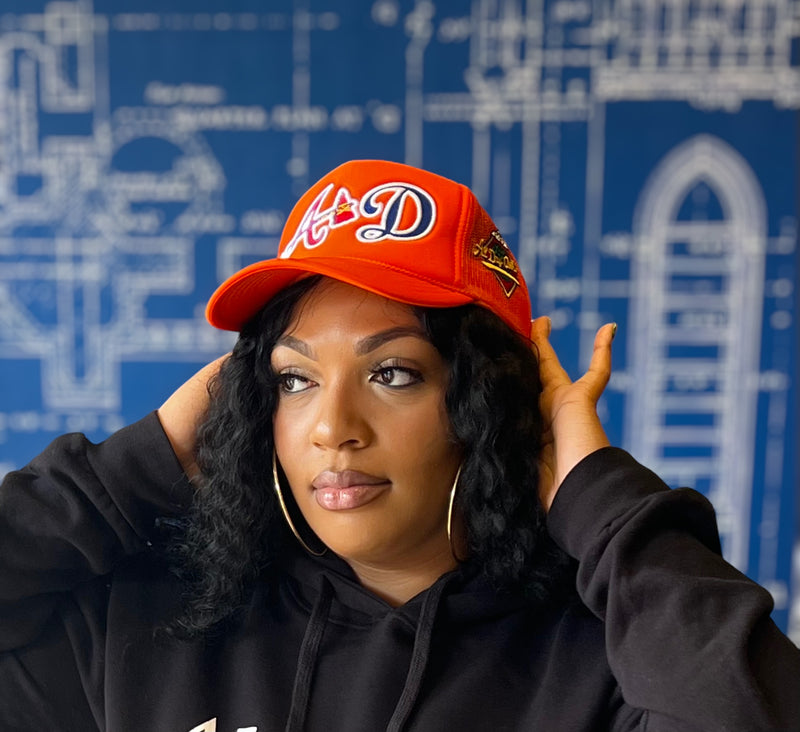 Orange Trucker Hat