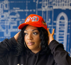 Orange Trucker Hat