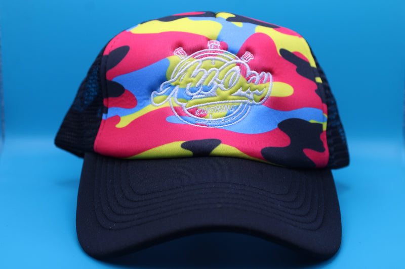Multi Colored Trucker hat