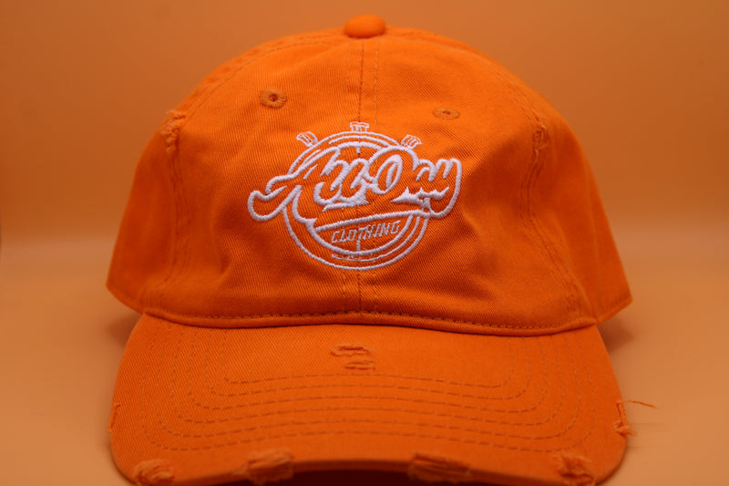 Orange dad hat