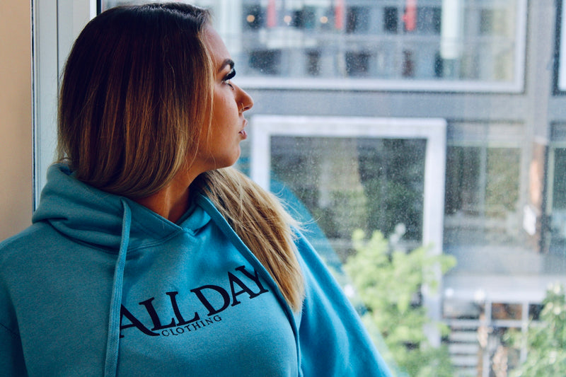 Baby Blue All Day crop