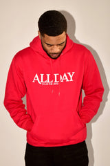 Red Monogram hoodie