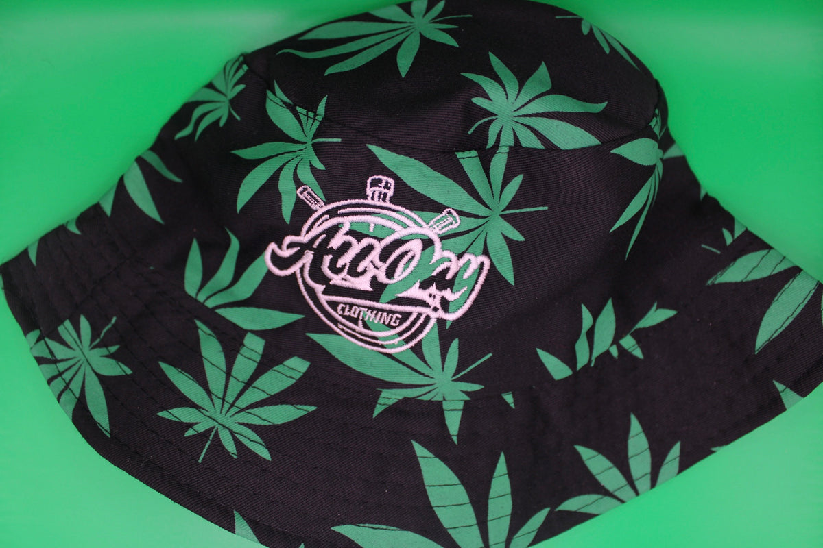 Black Stoner Bucket hat