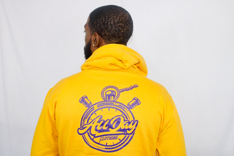 Yellow & Purple Hoodie