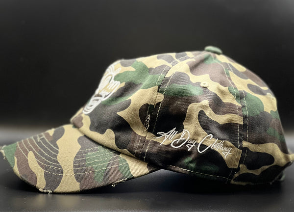 Camo dad hat