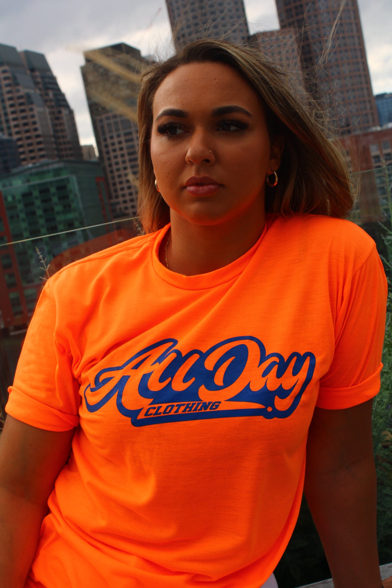 Orange All Day T-shirt